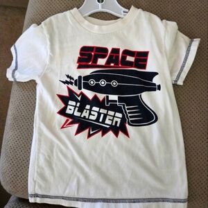 Space Blaster Kids T-Shirt - White